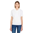 Hanes Ladies' 6.5 oz. X-Temp® Pique Short-Sleeve Polo wit...