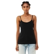 Ladies' Micro Rib Spaghetti Strap Tank