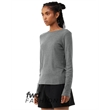 Ladies' Micro Ribbed Long-Sleeve T-Shirt