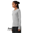 Ladies' Micro Ribbed Long-Sleeve T-Shirt