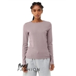 Ladies' Micro Ribbed Long-Sleeve T-Shirt