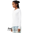 Ladies' Micro Ribbed Long-Sleeve T-Shirt