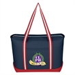 Large Cotton Canvas Admiral Tote Bag