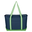 Large Cotton Canvas Admiral Tote Bag