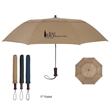 44" Arc Telescopic Folding Wood Handle Umbrella