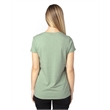 Ladies' Ultimate CVC V-Neck T-Shirt