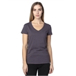 Ladies' Ultimate CVC V-Neck T-Shirt