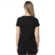 Ladies' Ultimate CVC V-Neck T-Shirt