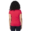 Ladies' Ultimate CVC V-Neck T-Shirt