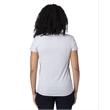 Ladies' Ultimate CVC V-Neck T-Shirt