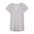 Ladies' Slinky-Jersey V-Neck T-Shirt