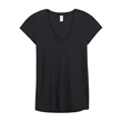 Ladies' Slinky-Jersey V-Neck T-Shirt