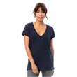 Ladies' Slinky-Jersey V-Neck T-Shirt