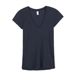Ladies' Slinky-Jersey V-Neck T-Shirt