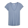 Ladies' Slinky-Jersey V-Neck T-Shirt