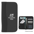 Microfiber Travel Wallet With Embossed PVC Trim
