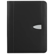 Eclipse Bonded Leather Zippered Portfolio With Calculator
