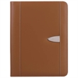 Eclipse Bonded Leather Zippered Portfolio With Calculator