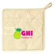 Quilted Cotton Canvas Pot Holder