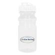 20 Oz. Poly-Clear™ Fitness Bottle With Super Sipper Lid