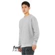 Unisex Sueded Drop Shoulder Sweatshirt