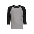 Youth CVC 3/4-Sleeve Raglan