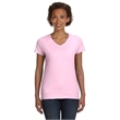 Ladies' V-Neck Fine Jersey T-Shirt