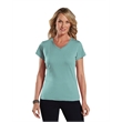 Ladies' V-Neck Fine Jersey T-Shirt