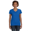 Ladies' V-Neck Fine Jersey T-Shirt