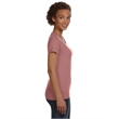 Ladies' V-Neck Fine Jersey T-Shirt