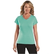 Ladies' V-Neck Fine Jersey T-Shirt