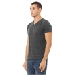 Unisex Textured Jersey V-Neck T-Shirt