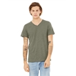 Unisex Textured Jersey V-Neck T-Shirt