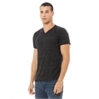 Unisex Textured Jersey V-Neck T-Shirt