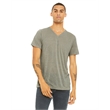 Unisex Textured Jersey V-Neck T-Shirt