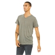 Unisex Textured Jersey V-Neck T-Shirt