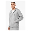 Unisex Sponge Fleece DTM Full-Zip Hooded Sweatshirt