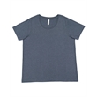 Ladies' Curvy Fine Jersey T-Shirt