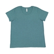 Ladies' Curvy Fine Jersey T-Shirt