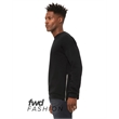 FWD Fashion Unisex Crew Neck Side Zipper Sweatshirt