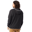Adult Quarter Zip Fleece Hooded Sweatshirt