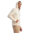 Adult Quarter Zip Fleece Hooded Sweatshirt