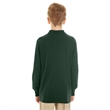 Youth SpotShield™ Long-Sleeve Jersey Polo