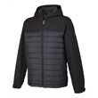 Men's Pinnacle Puffer Body Softshell Hooded Jacket