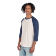 Unisex Premium Blend Ring-Spun 3/4 Sleeve Raglan T-Shirt