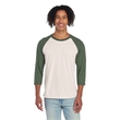 Unisex Premium Blend Ring-Spun 3/4 Sleeve Raglan T-Shirt