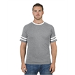 Adult TRI-BLEND Varsity Ringer T-Shirt