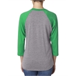 Unisex Triblend 3/4-Sleeve Raglan