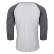 Unisex Triblend 3/4-Sleeve Raglan