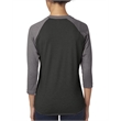 Unisex Triblend 3/4-Sleeve Raglan